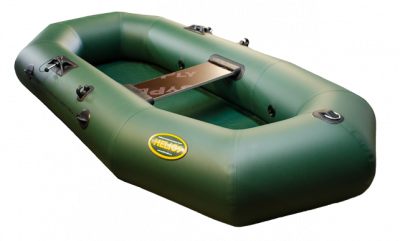 Лодка Гелиос 23 зеленый для охоты